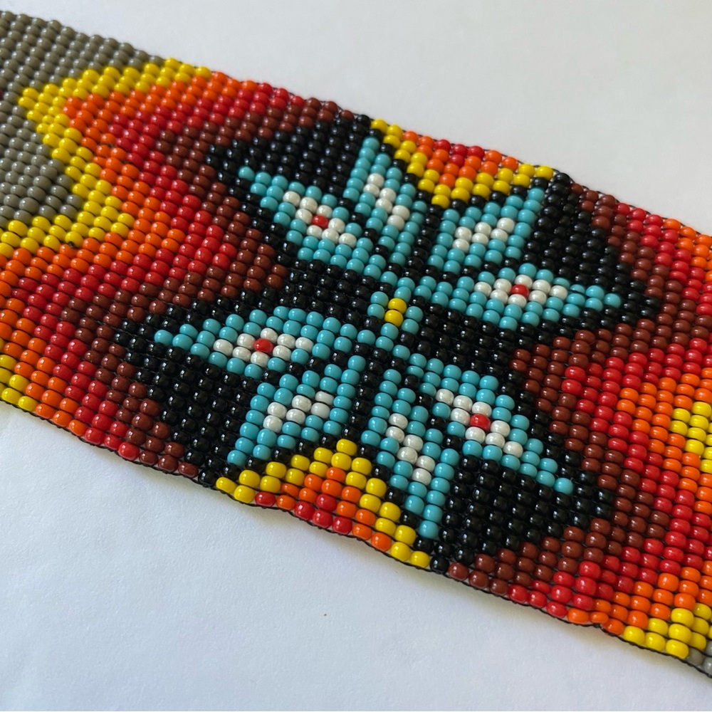 Bracelet | Handmade | Beaded | Ethnic | Tribal - Picture 12 of 13